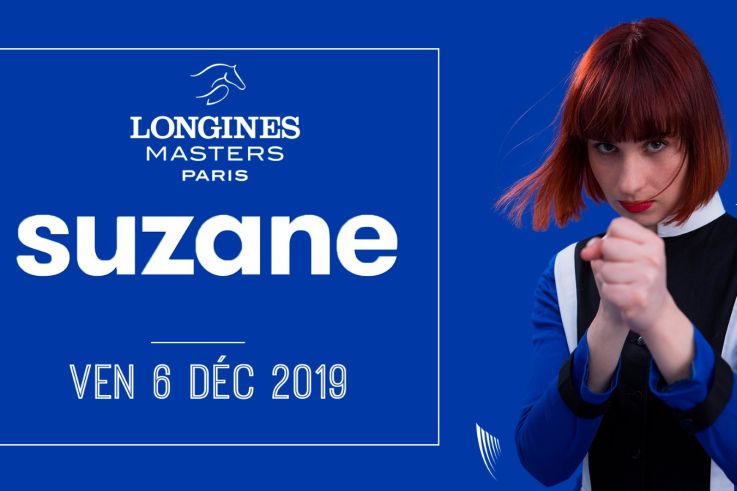 Suzane en concert pour le Longines Masters Paris 2019