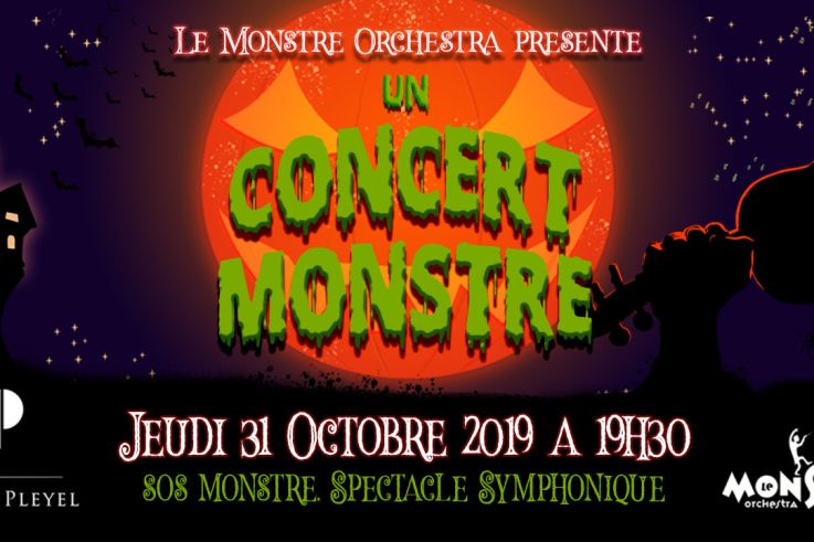 Halloween 2019 : SOS Monstre à La Salle Pleyel à Paris 