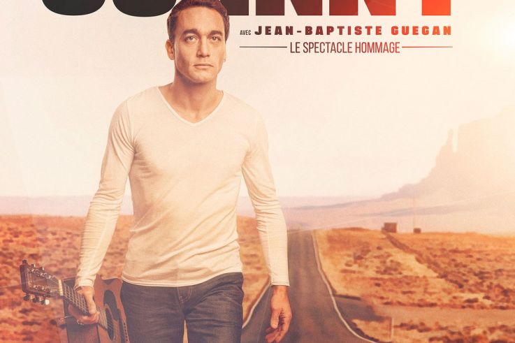 Jean-Baptsite Guégan, la voie de Johnny, en concert à l'AccorHotels Arena de Paris en 2020