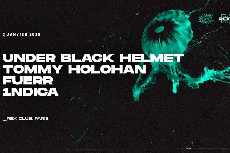 RAW au Rex Club avec Under Black Helmet