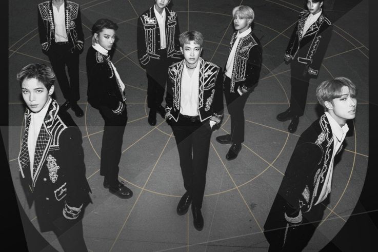 Ateez en concert à l'AccorHotels Arena de Paris en mars 2020