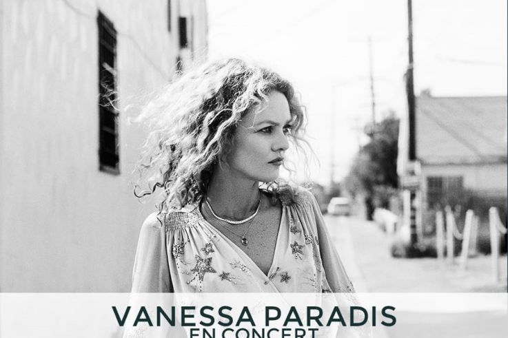Vanessa Paradis en concert au Zénith de Paris La Villette en juillet 2020