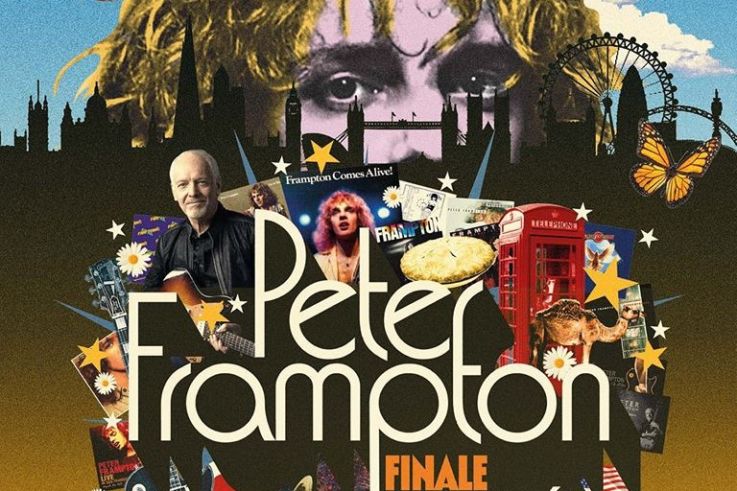 Peter Frampton en concert à l'Olympia à Paris en juin 2020 