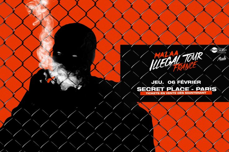 Malaa : Illegal Tour à Paris en 2020