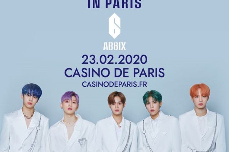 AB6IX en concert au Casino de Paris en février 2020
