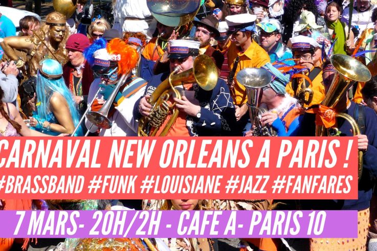 Carnaval de La Nouvelle-Orléans 2020 à Paris
