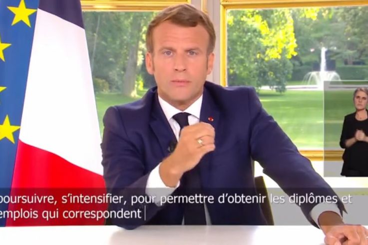 Allocution d'Emmanuel Macron : "de nouvelles décisions fortes pour l'égalité des chances"