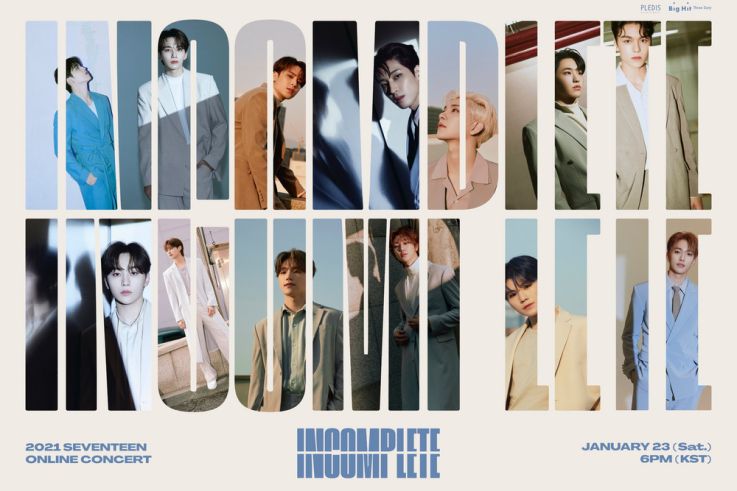 Seventeen : le groupe de K-pop annonce son nouveau concert en live streaming 'In-Complete'