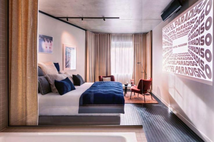 Hotel Paradiso à Paris : le tout premier Cinéma-Hôtel imaginé par le Groupe mk2