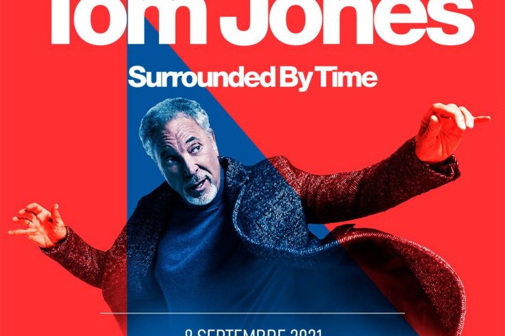 Tom Jones en concert au Grand Rex à Paris en septembre 2021