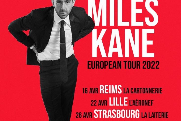 Miles Kane en concert à l’Olympia à Paris en avril 2022