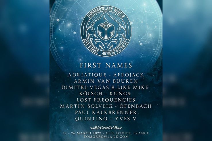 Tomorrowland Winter 2022 à l’Alpe d’Huez : Kungs, Ofenbach, Paul Kalkbrenner... les premiers noms