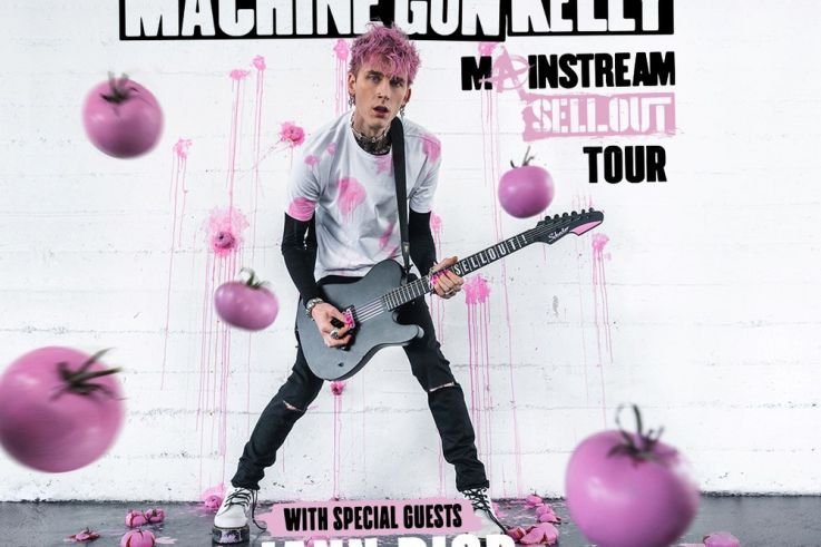 Machine Gun Kelly en concert au Zénith de Paris en septembre 2022
