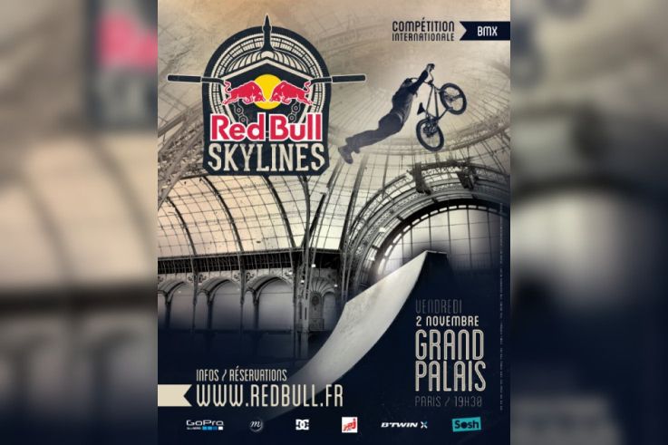 Red Bull Skylines au Grand Palais