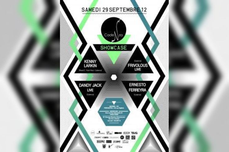 Cadenza au Showcase avec Kenny Larkin et Dandy Jack 