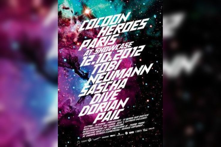 Cocoon Heroes au Showcase avec Dorian Paic