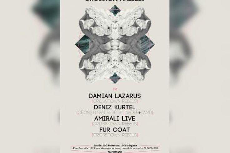 Crosstown Rebels au Showcase avec Damian Lazarus et Deniz Kurtel