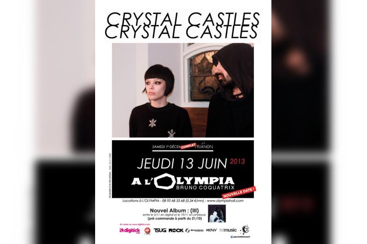 Crystal Castles Olympia 2013 Concert III