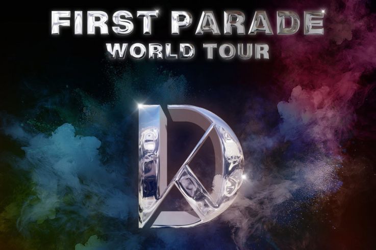 Kangdaniel, l'artiste K-pop, en concert à Paris en janvier 2023