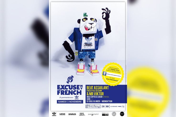 Excuse My French avec Beat Assailant à la Bellevilloise