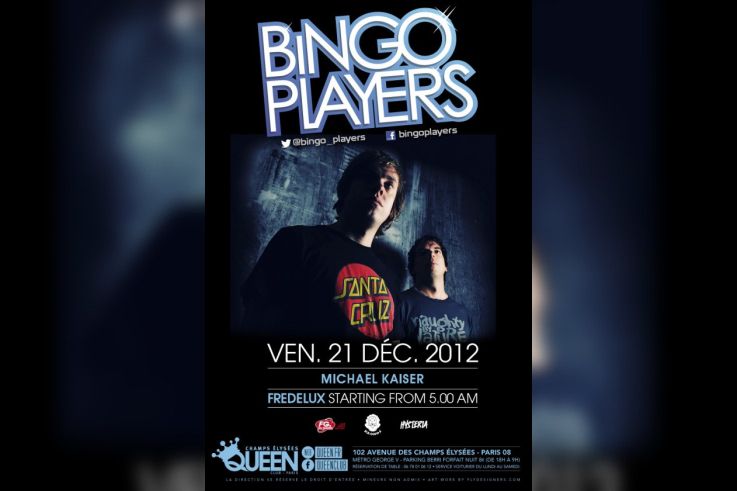 Bingo Players au Queen Club Paris