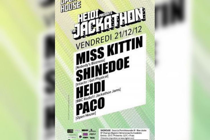 Heidi et Miss Kittin au Showcase 