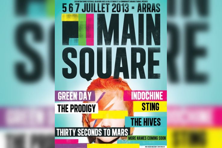 Main Square 2013 : Prodigy, Thirty Seconds to Mars et The Hives rejoignent Sting et Indochine 