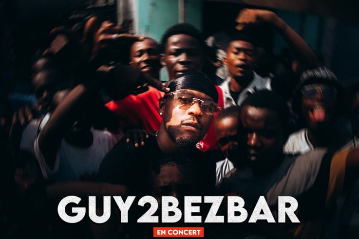 Guy2Bezbar en concert au Zénith de Paris en février 2024