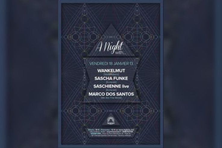 A night with… Wankelmut, Sascha Funke au Showcase