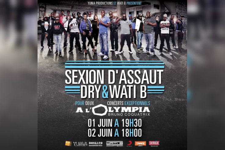Sexion d’Assaut + Wati B à l’Olympia pour deux concerts 
