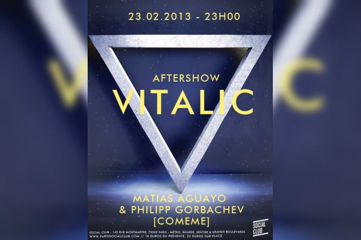 Vitalic Aftershow au social Club