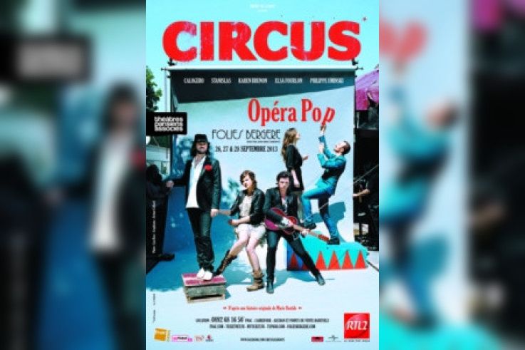 Circus en concerts aux Folies Bergère de Paris