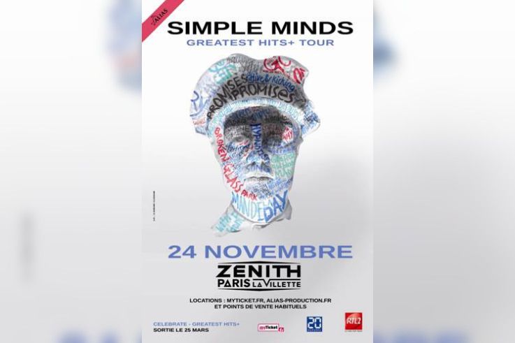 Simple Minds au Zénith de Paris en novembre 2013
