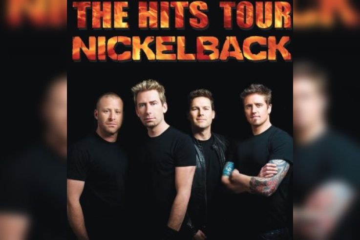 Nickleback en concert à Paris Bercy en novembre 2013