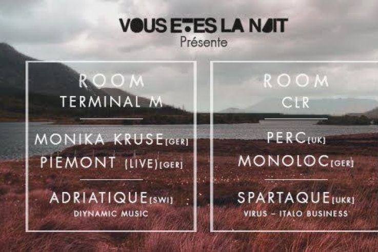 Vous Etes La Nuit #3 présente à La Centrale Monika Kruse