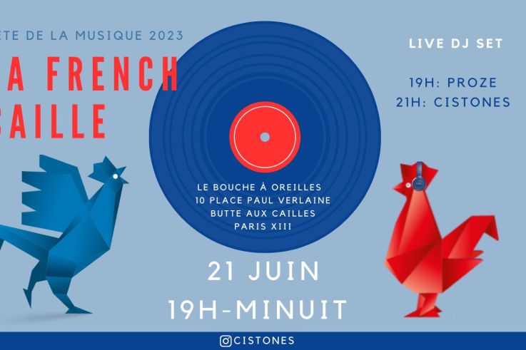 Fête de la musique 2023 : open air French Touch sur la Butte aux Cailles à Paris