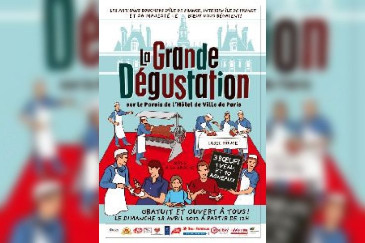 La Grande dégustation sur le Parvis de l’hôtel de Ville 