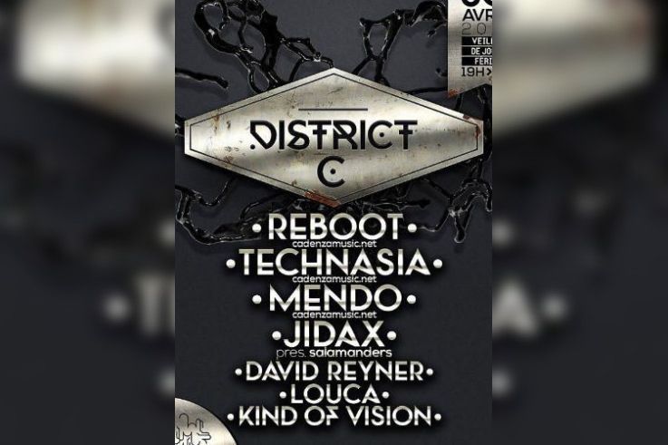 District C à l’Electric sur le toit du Hall 7