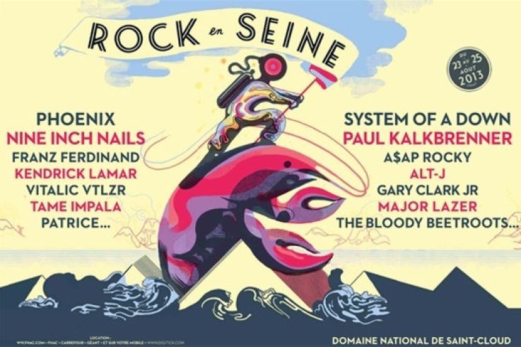 Rock en Seine 2013 : Belle & Sebastian, Eels, Tricky... nouveaux noms confirmés!
