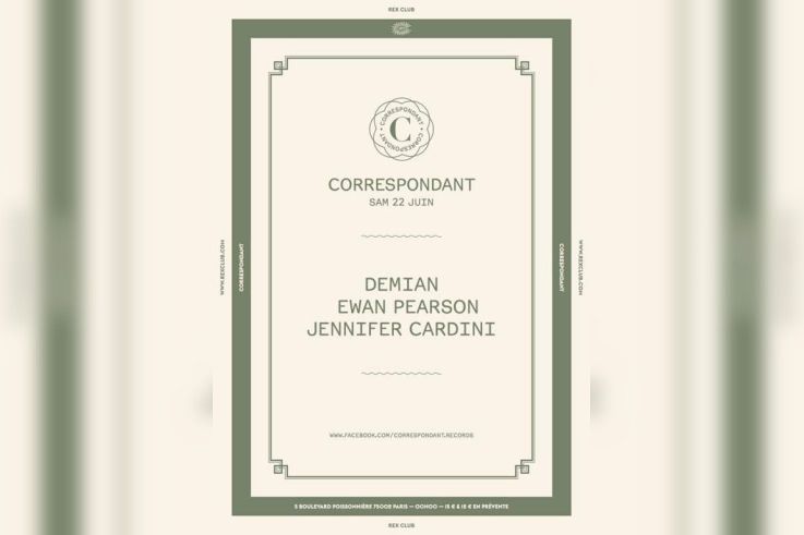 Correspondant au Rex Club avec Ewan Pearson