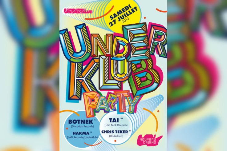 Underklub au Nouveau Casino avec Botnek et Chris Tecker 