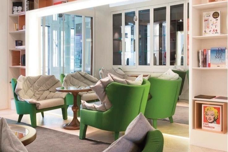 Le bar de l'Hôtel Bel Ami