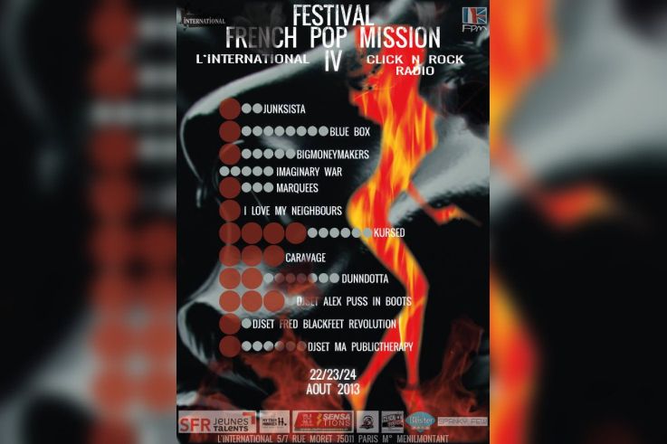 Festival French Pop Mission 2013 à l’International