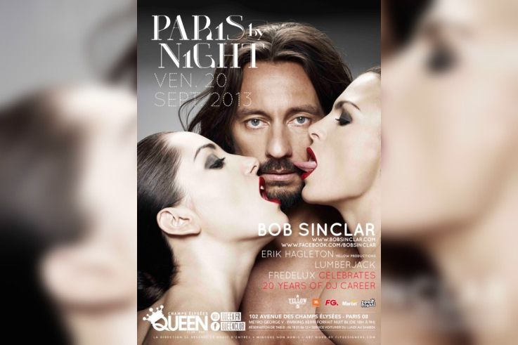 Bob Sinclar au Queen Club Paris 