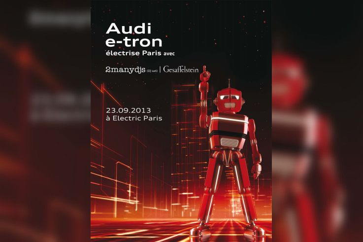 Audi e-tron électrise Paris 