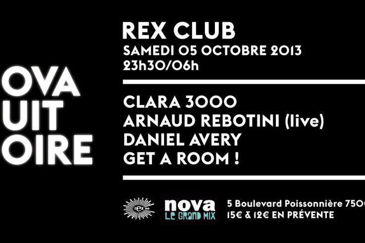 Nuit Noire Nova au Rex Club