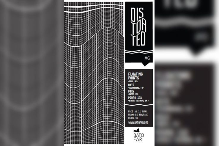 Distorted #6 au Batofar avec Floating Points