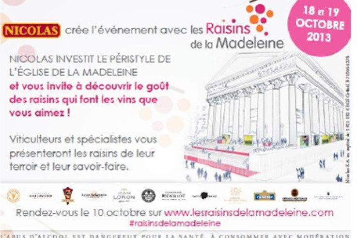 Les Raisins de la Madeleine by Nicolas