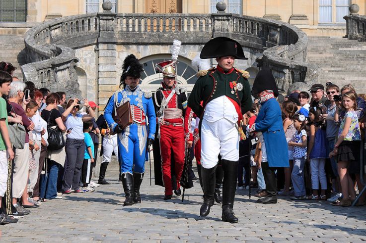 Adieux De Napoléon, La Reconstitution Historique Au Château De ...