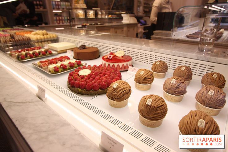 Les pâtisseries Angelina